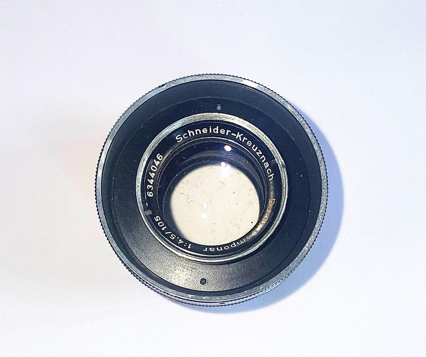 Silver Professional Set of Schneider Kreuznach 105mm Lenses Vintage Enlarged & Large Format Optics Perfect for Photographers Retro Gift Art