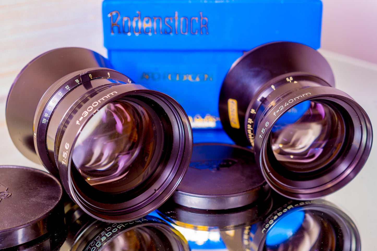Rare High Quality Original Lenses Rodenstock Apo-Rodagon 240MM F5.6 & 300MM F5.6 LF 8X10 Large Format Professional Optics Perfect Gift 8x10