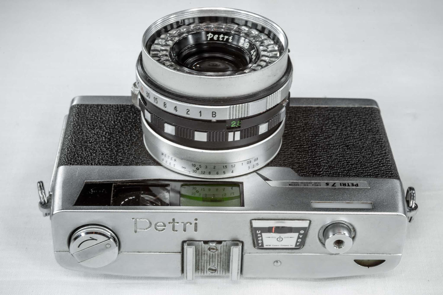 Vintage Rare Rangefinder Film Camera Petri 7s 45mm f2.8 Classic Retro 1960s Analog Manual focus Perfect For a Gift and Photographers Antique