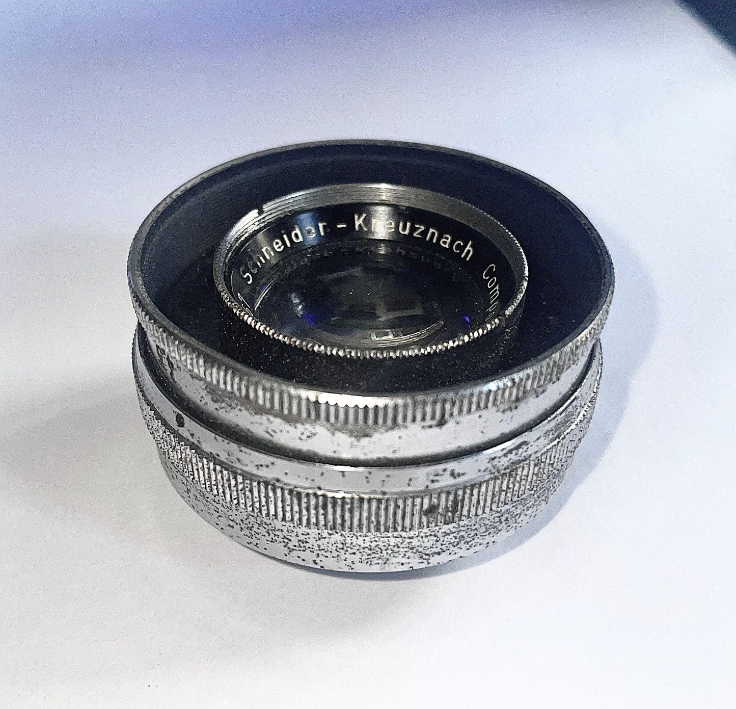 Silver Professional Set of Schneider Kreuznach 105mm Lenses Vintage Enlarged & Large Format Optics Perfect for Photographers Retro Gift Art
