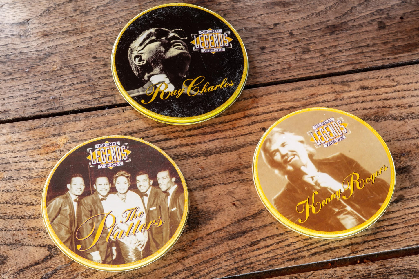 Vintage CD Collection in Metal Box Classic Music Album Set | Rare Collector's Edition Perfect Gift, Iconic songs of All Time, Jazz Rock Pop