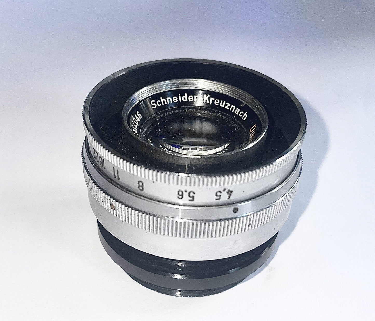 Silver Professional Set of Schneider Kreuznach 105mm Lenses Vintage Enlarged & Large Format Optics Perfect for Photographers Retro Gift Art