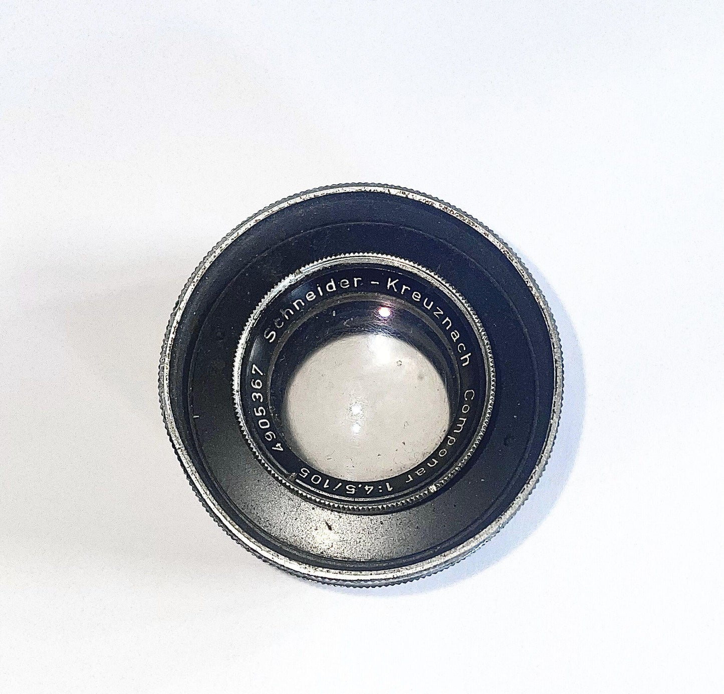 Silver Professional Set of Schneider Kreuznach 105mm Lenses Vintage Enlarged & Large Format Optics Perfect for Photographers Retro Gift Art