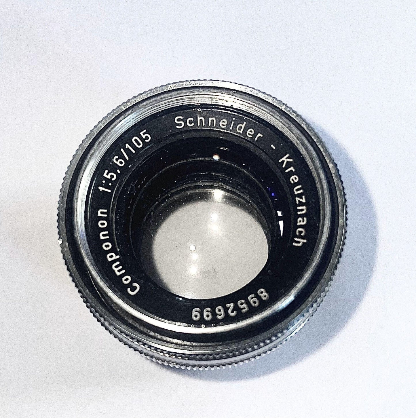 Silver Professional Set of Schneider Kreuznach 105mm Lenses Vintage Enlarged & Large Format Optics Perfect for Photographers Retro Gift Art