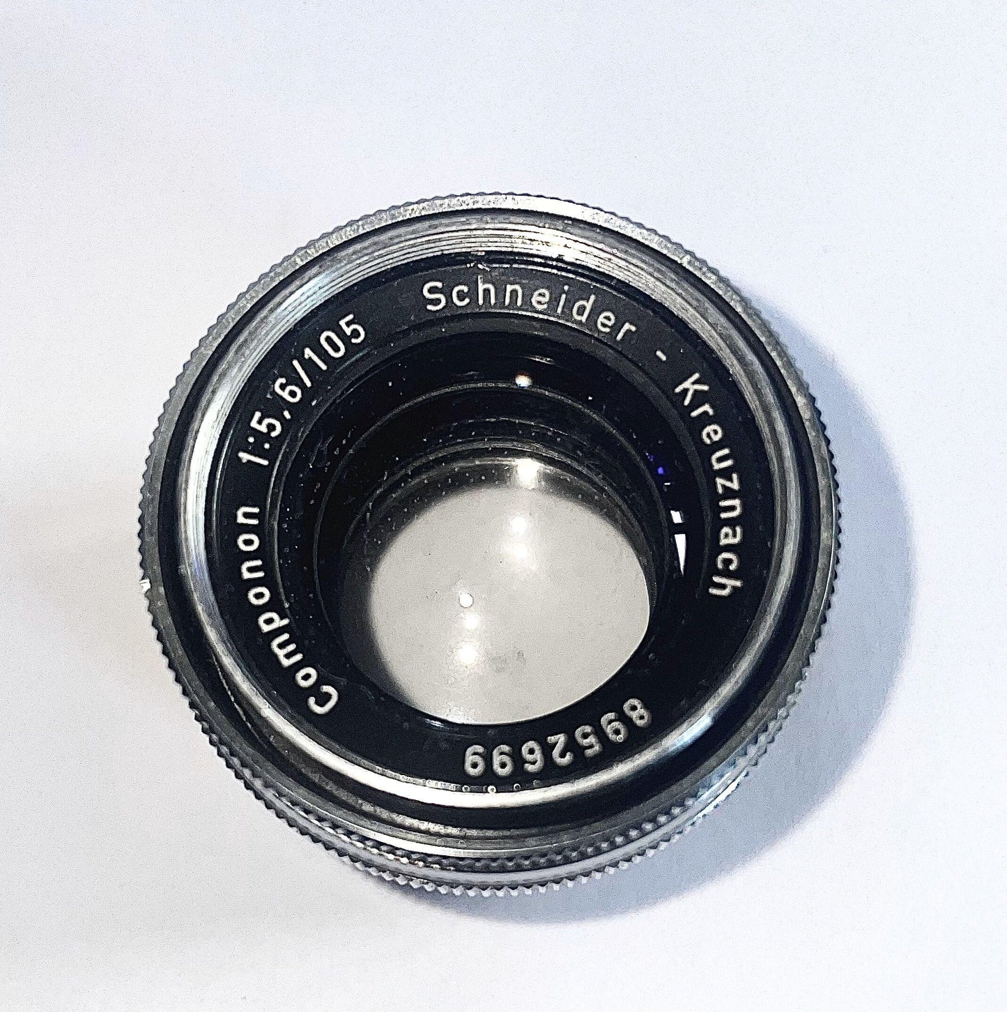 Silver Professional Set of Schneider Kreuznach 105mm Lenses Vintage Enlarged & Large Format Optics Perfect for Photographers Retro Gift Art
