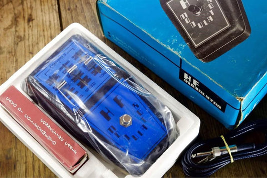 New Rare Vintage Professional Guitar Pedal Jen HF Ring Modulator 1969 in Foil & Boxed!  Vintage, Perfect Gift for Musician and Collector