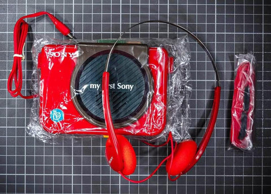 Rare Walkman First Sony WM-3060 New Vintage Red Original in Box 90s Music Complete Set Never Used Retro Stereo Headphones Tape Perfect Gift