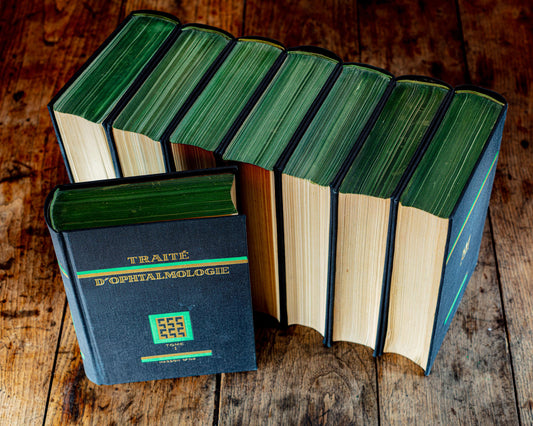 Traité D'Ophtalmologie Tome I-VIII série complète Paris 1939 Masson parfait état