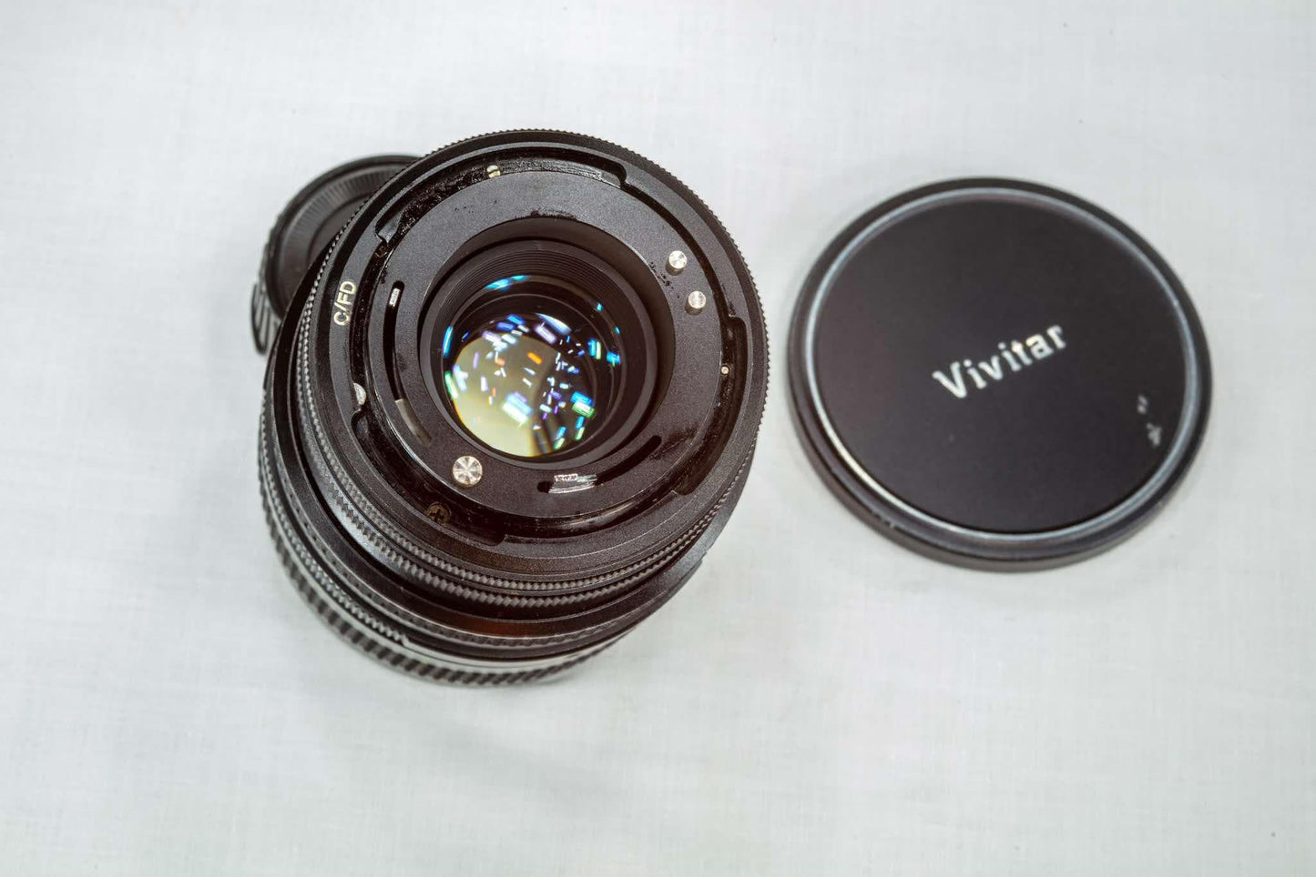 Vivitar 35-105mm F3.5 Zoom Lens for Canon FD Vintage Manual Focus Lens Made in Japan Great for Film & Digital Adaptation Professional Gift