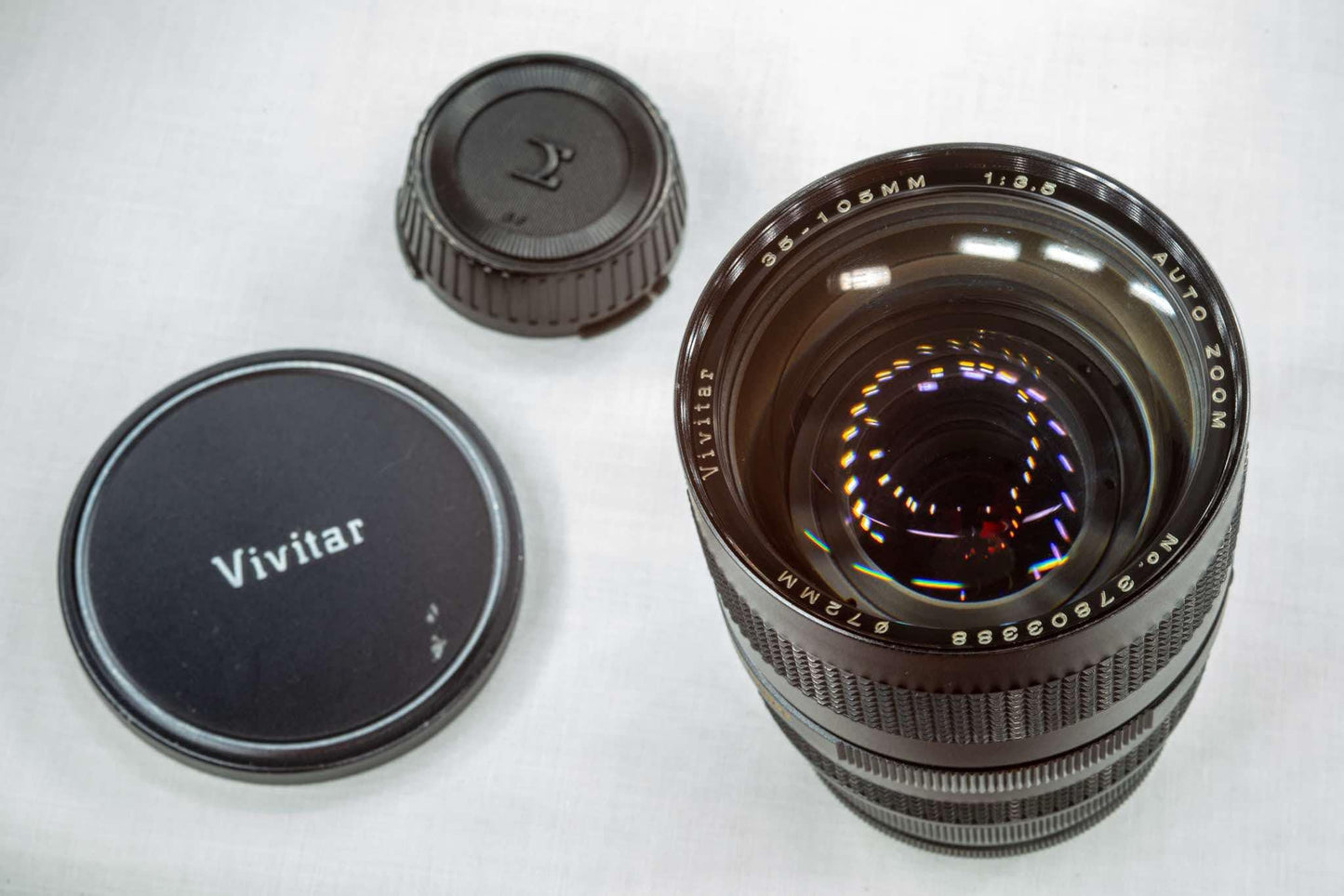 Vivitar 35-105mm F3.5 Zoom Lens for Canon FD Vintage Manual Focus Lens Made in Japan Great for Film & Digital Adaptation Professional Gift
