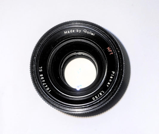 Rare Professional Made By Rollei Rollei HFT 1.8/50 Vintage Lens – Fast f/1.8 Prime for Film & Digital Cameras Perfect for Photographers Gift