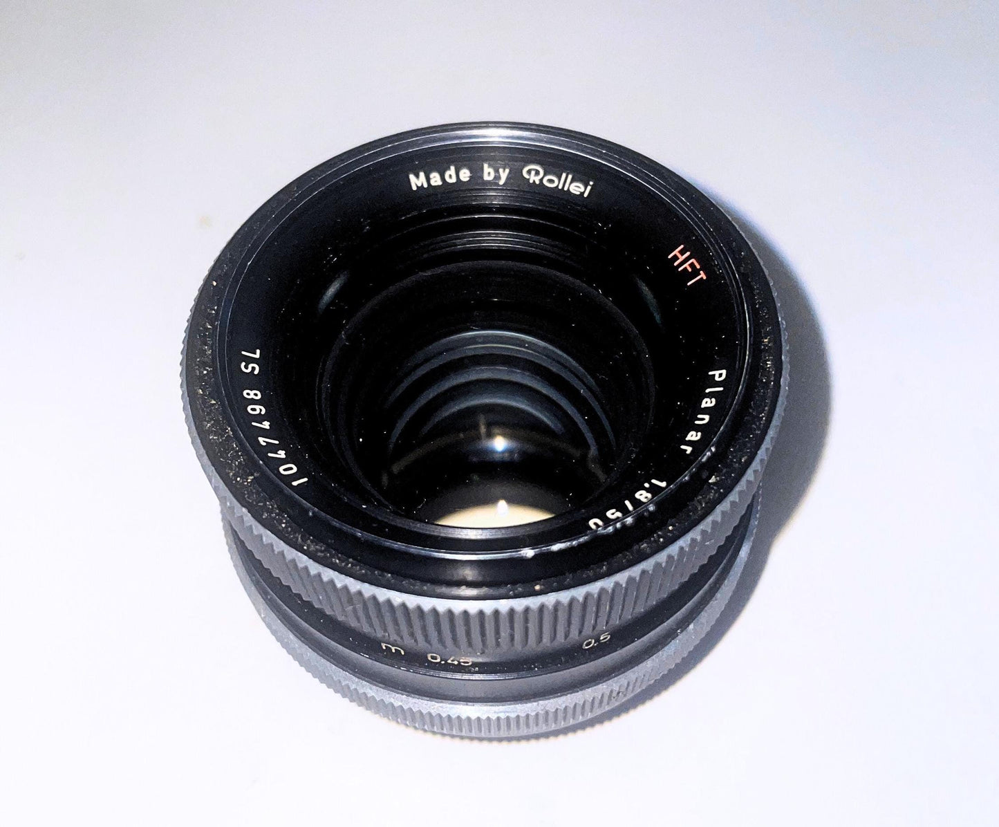Rare Professional Made By Rollei Rollei HFT 1.8/50 Vintage Lens – Fast f/1.8 Prime for Film & Digital Cameras Perfect for Photographers Gift