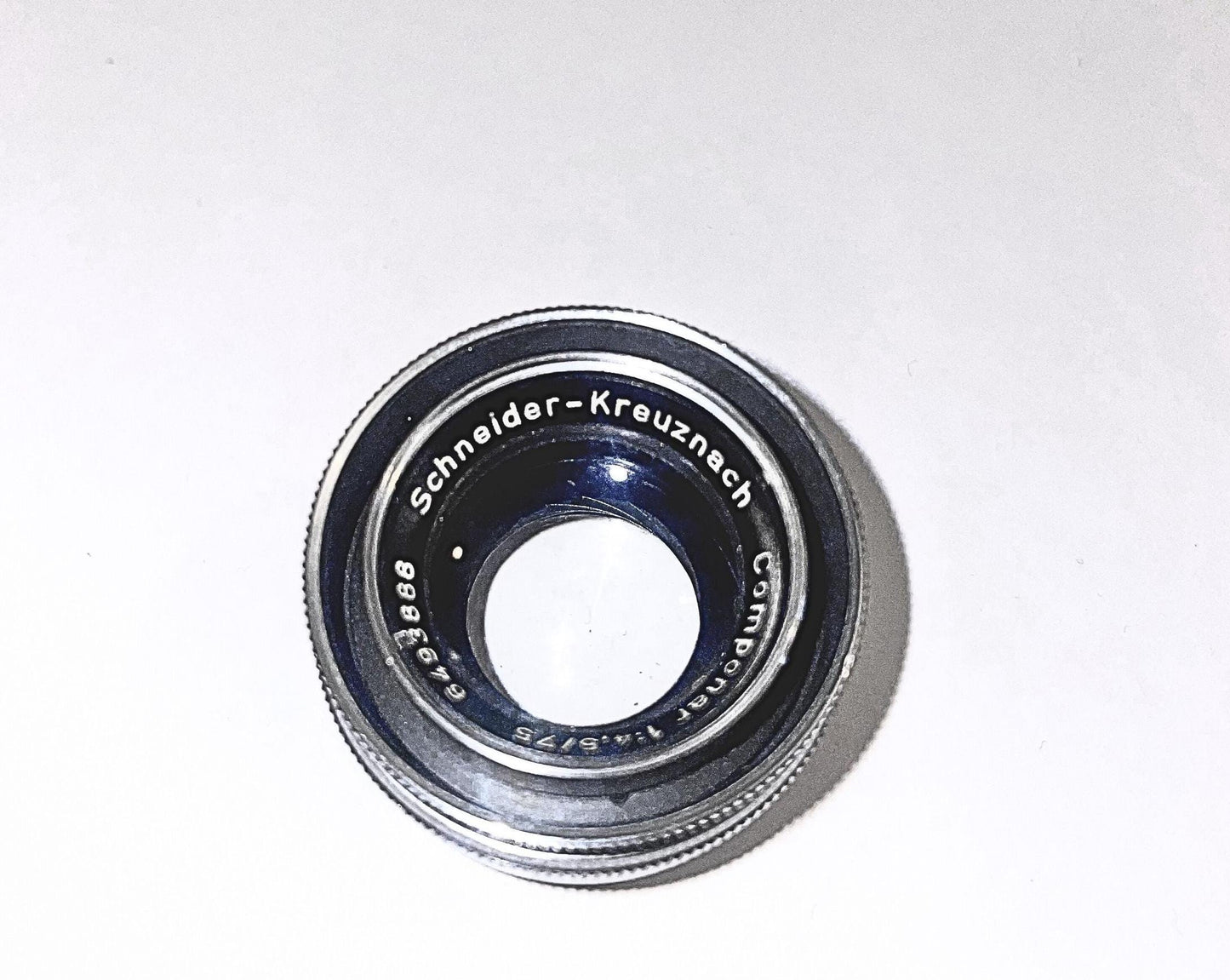 Vintage Rare Antique Lens Schneider-Kreuznach 75mm f/4.5 Retro Large Format Medium Format Camera Classic German Optics 1960s, Perfect Gift