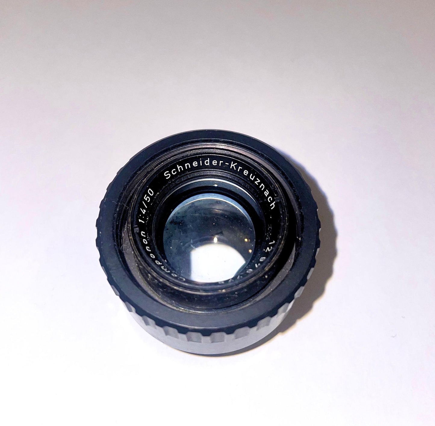 Schneider-Kreuznach 50mm f/4.5 Lens – Vintage Rare Camera Lens Classic German Optics for Film & Large Format Photography Retro Perfect Gift