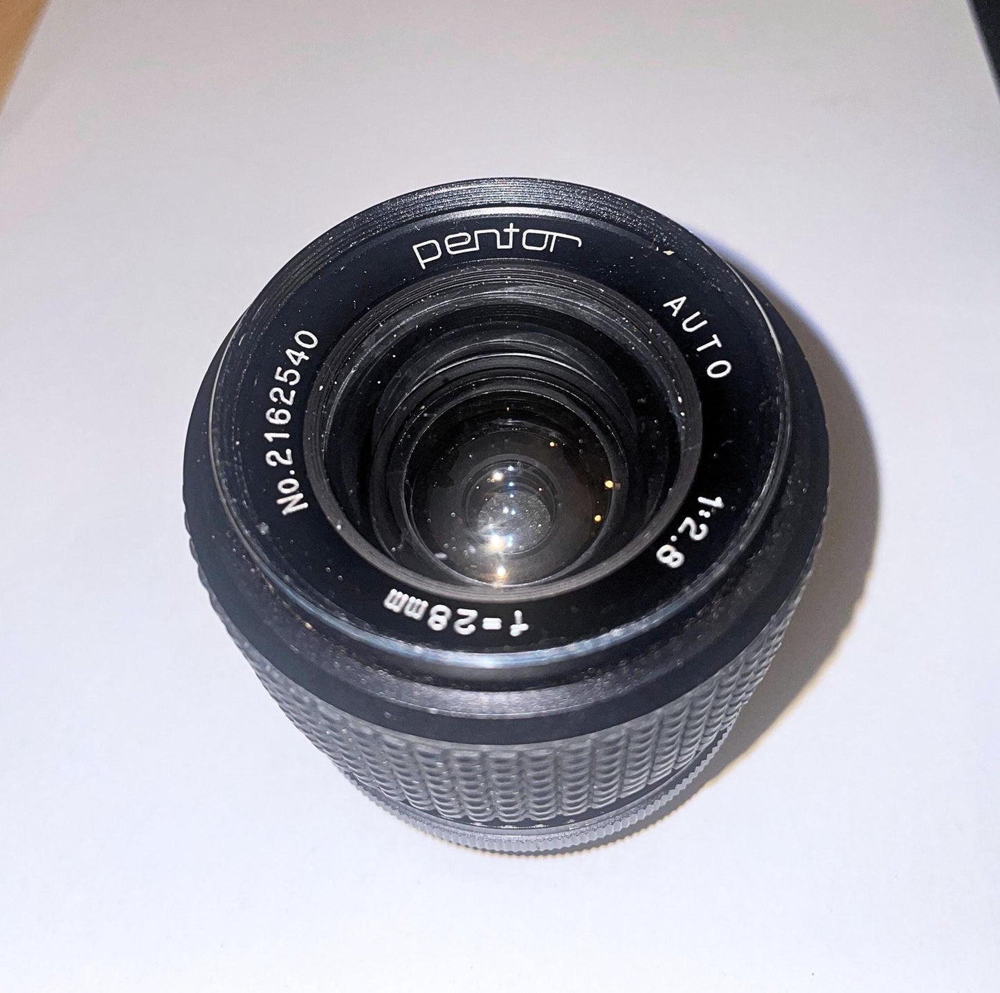 Pentor Auto 28mm f/2.8 Lens Rare Vintage Wide-Angle Manual Focus Lens Retro 1970s Classic Film DSLR Photography Perfect Gift for Enthusiast