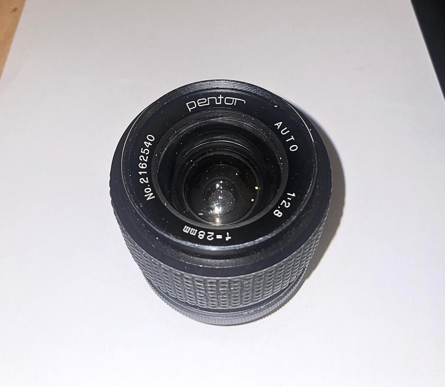 Pentor Auto 28mm f/2.8 Lens Rare Vintage Wide-Angle Manual Focus Lens Retro 1970s Classic Film DSLR Photography Perfect Gift for Enthusiast