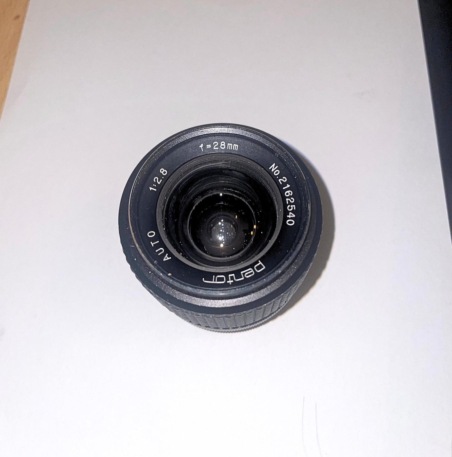 Pentor Auto 28mm f/2.8 Lens Rare Vintage Wide-Angle Manual Focus Lens Retro 1970s Classic Film DSLR Photography Perfect Gift for Enthusiast
