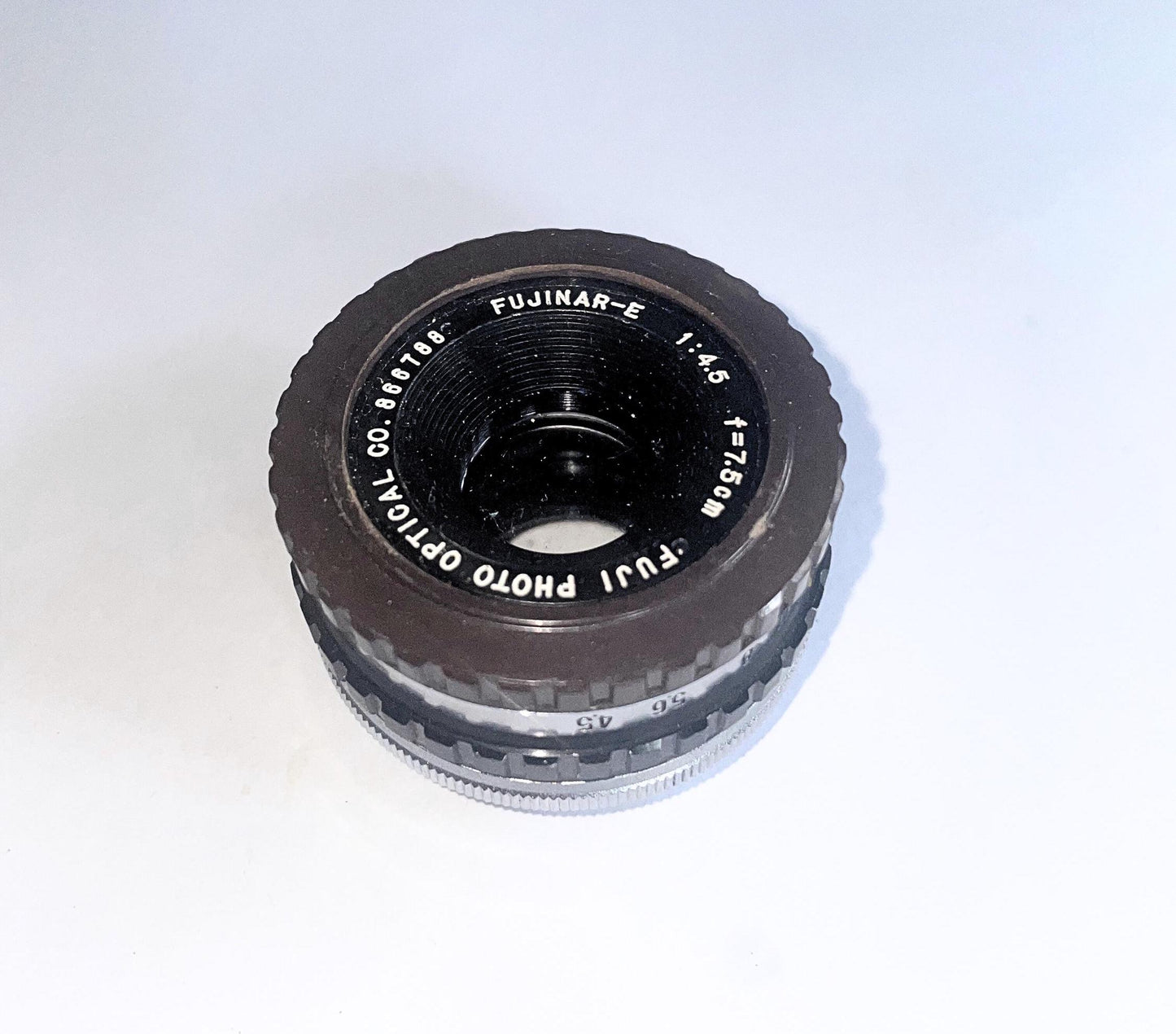 Fujinar-E 75mm F4.5 Large Format Enlarged Lens Darkroom Classic Fujinon Optics for Film & Digital Photography Rare Perfect Gift
