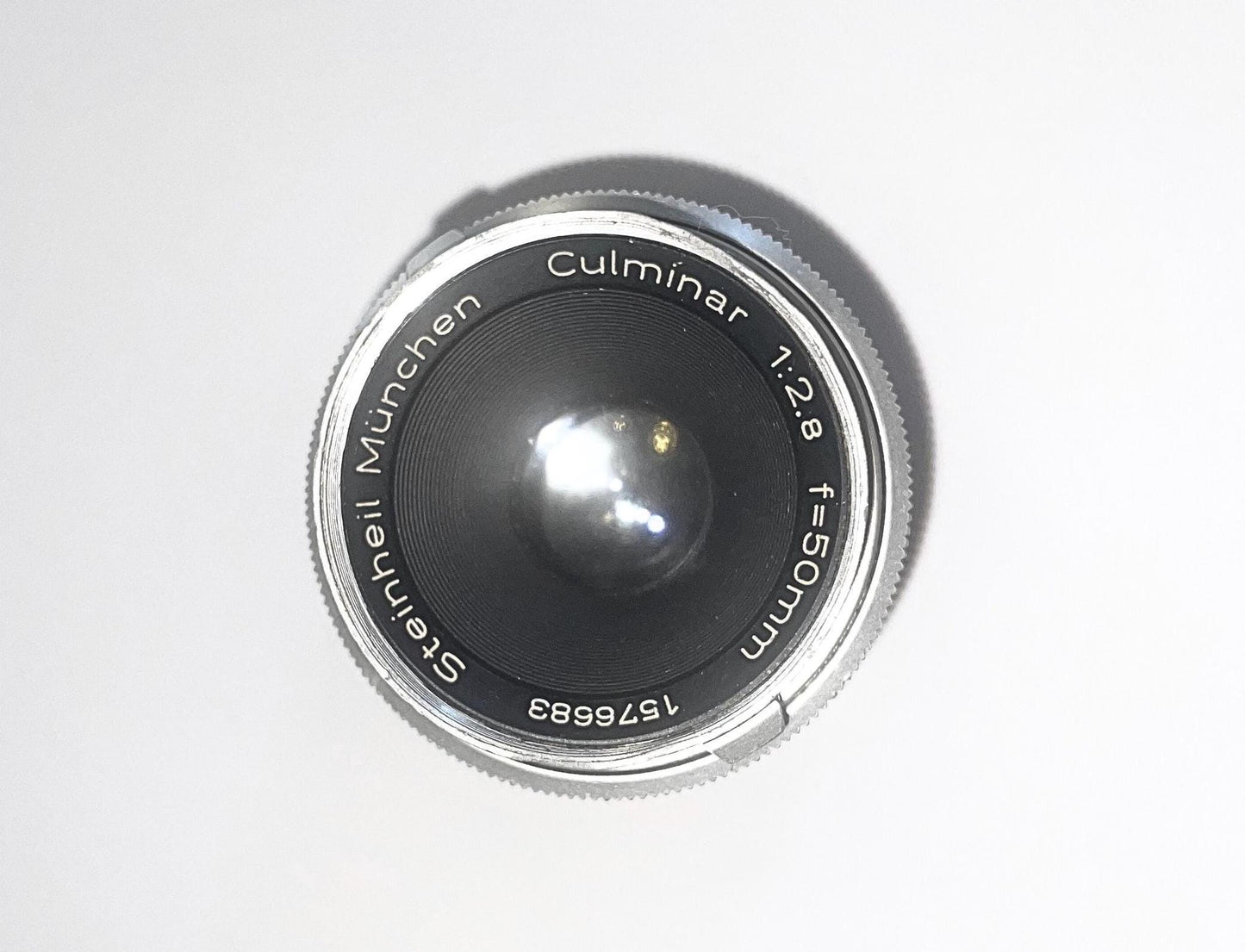 Rare Professional Steinheil Munich Culminar 50mm f/2.8 Vintage Lens – German Optics for Film & Digital Perfect for Photographers Gift 1950s