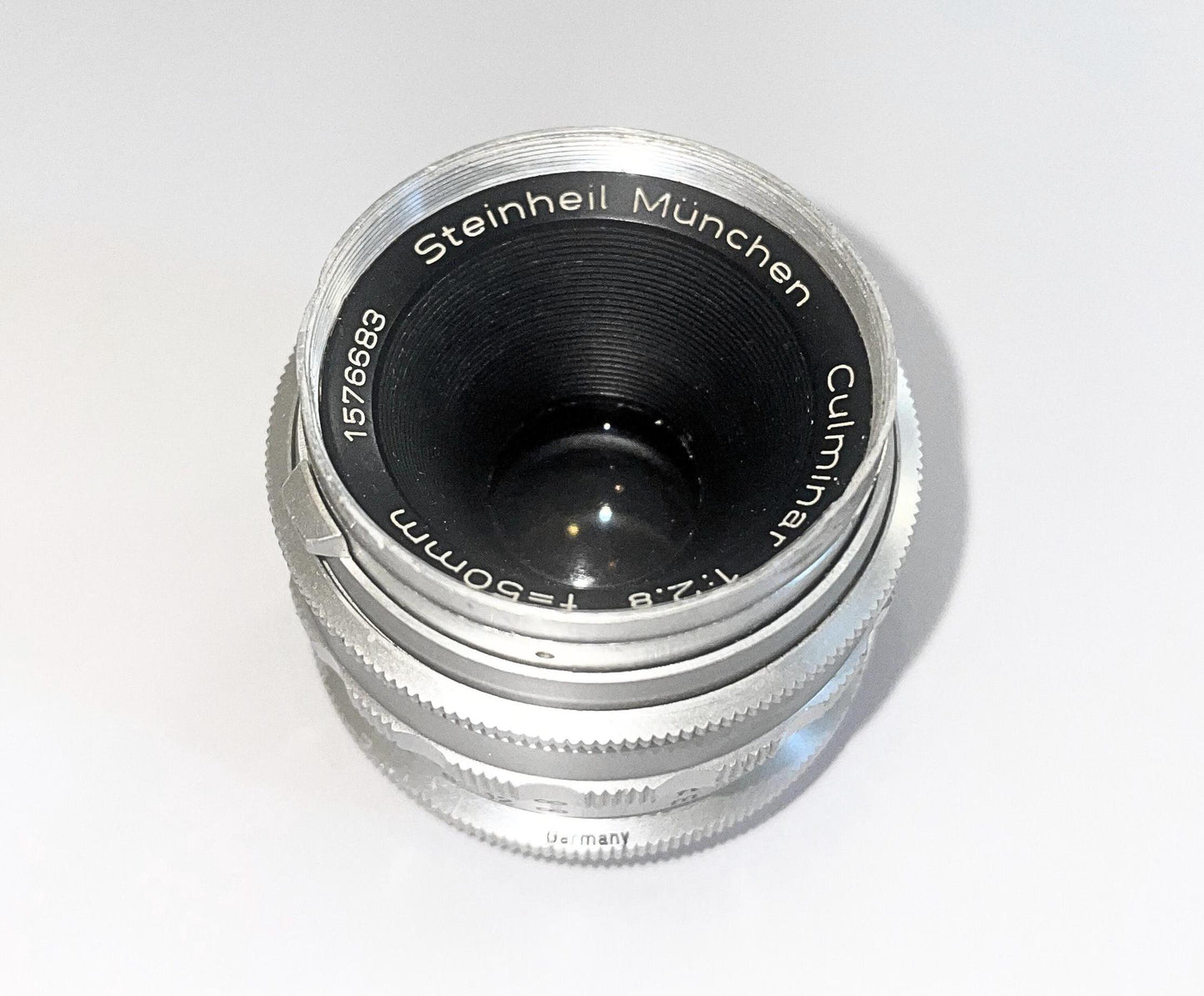 Rare Professional Steinheil Munich Culminar 50mm f/2.8 Vintage Lens – German Optics for Film & Digital Perfect for Photographers Gift 1950s