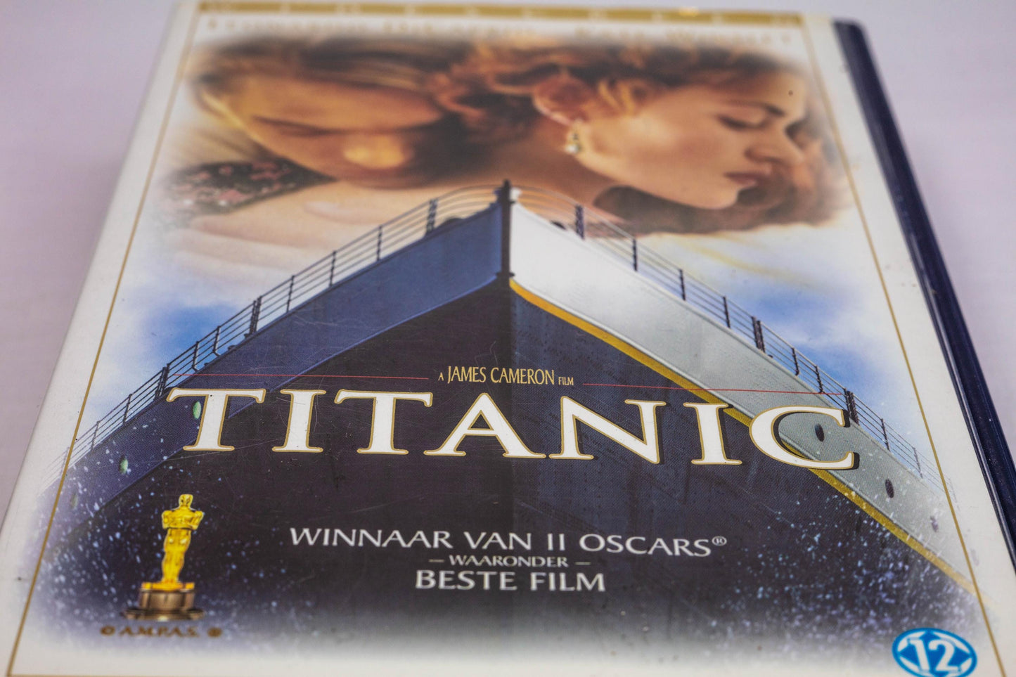 Titanic 1997 VHS Tape Classic Romance Drama Vintage Movie Collectible Leonardo DiCaprio Kate Winslet Cassette Award-Winning Perfect Gift