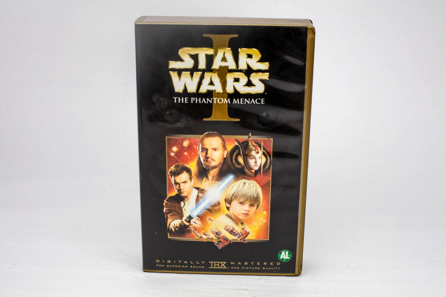 Star Wars Episode I: The Phantom Menace Original VHS Tape (1999) Vintage Sci-Fi George Lucas Collectible Movie Film Cassette Cinema Lovers
