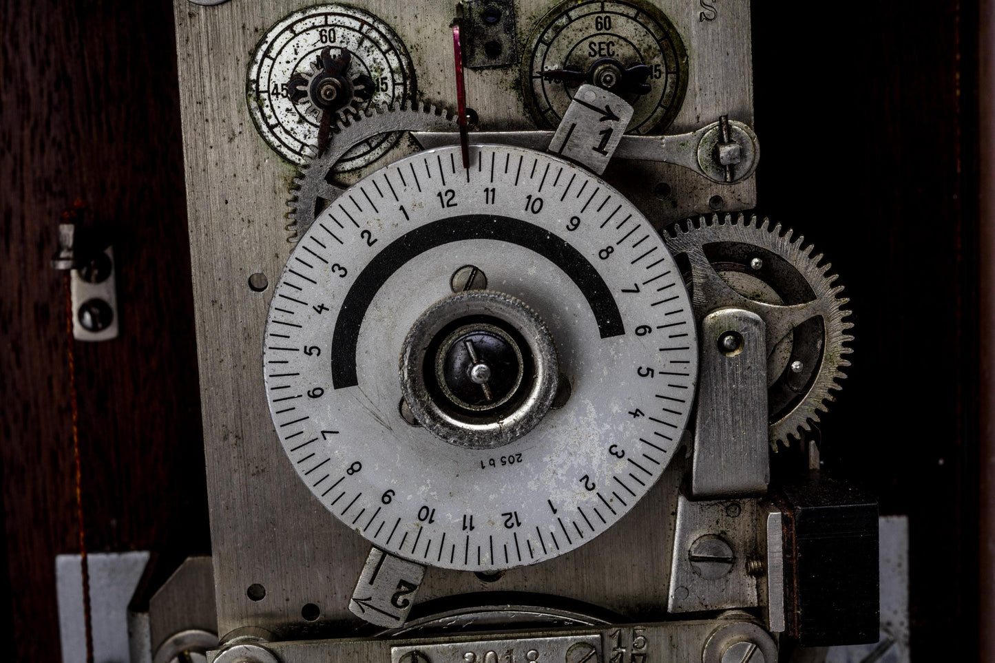 Vintage Antique Hermann Aron Style Electricity Meter Scientific German Device Museum Quality Collectable Pendulum Electromechanical c.1890s