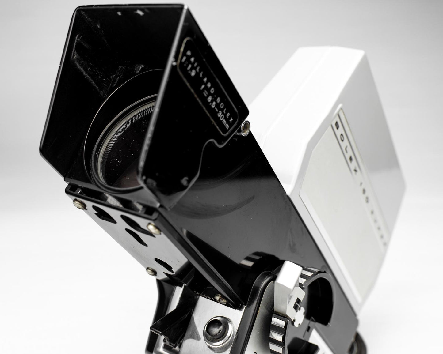 Vintage 150 Bolex Super Camera with Original Case and Accessory Retro Movie Camera Mid Century Film Equipment Piece Collectable Photography