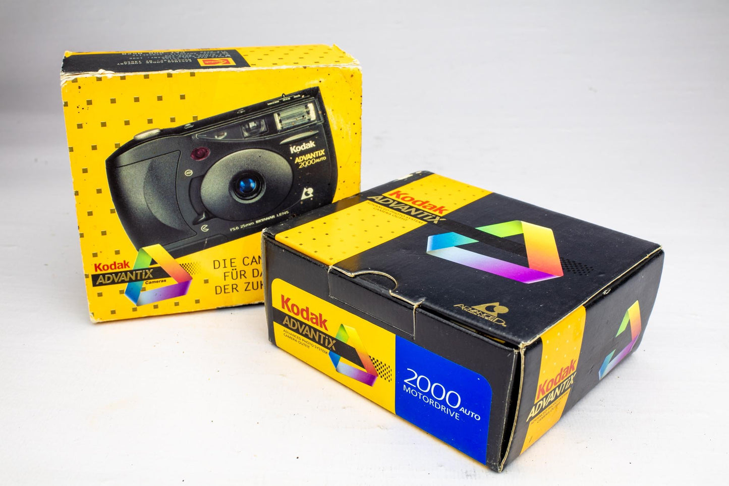 Kodak Advantix 2000 Car Camera Set with Box and Film Vintage 90s APS Retro Point and Shoot New Old Stock Collectable Perfect Gift Photo Art
