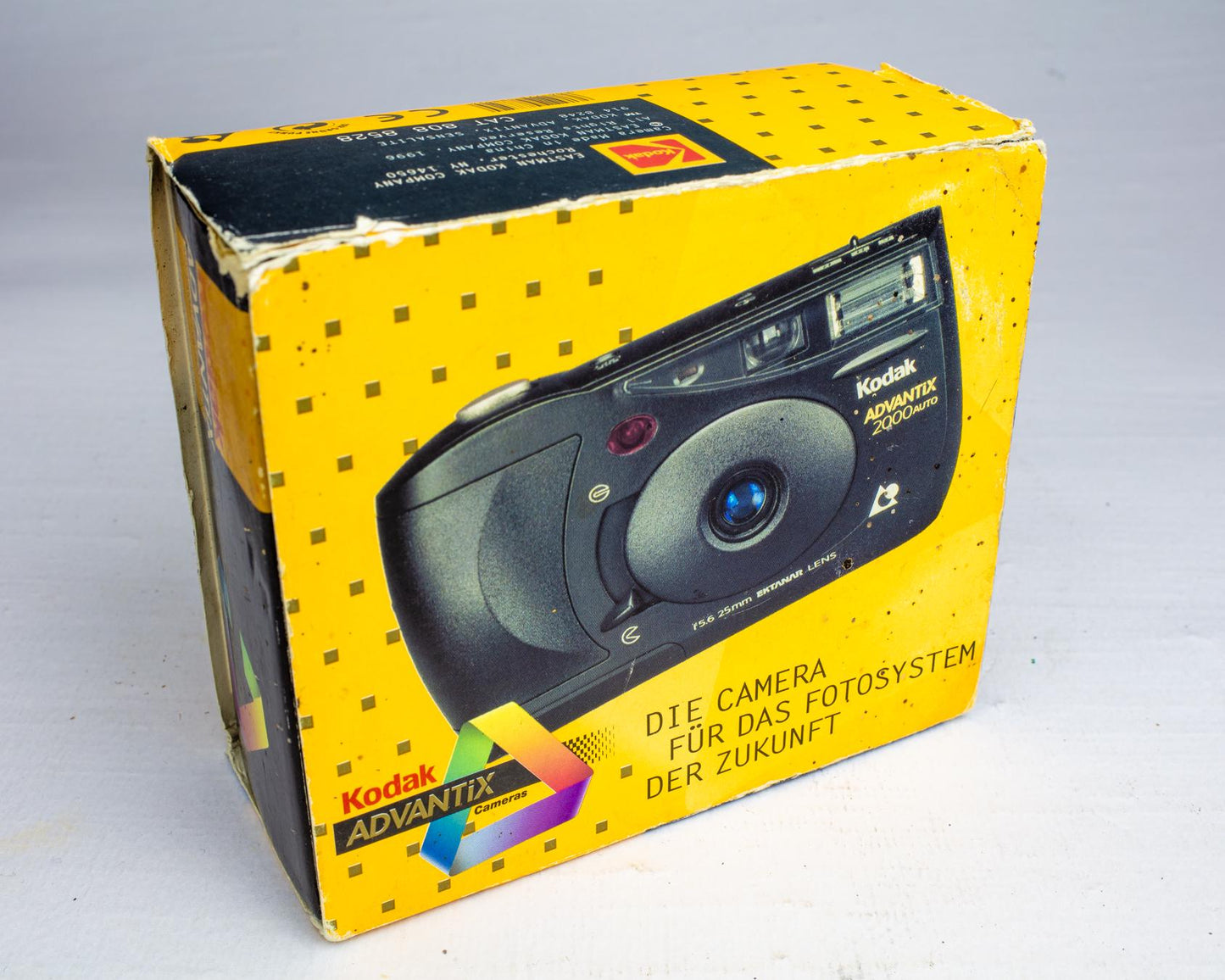 Kodak Advantix 2000 Car Camera Set with Box and Film Vintage 90s APS Retro Point and Shoot New Old Stock Collectable Perfect Gift Photo Art